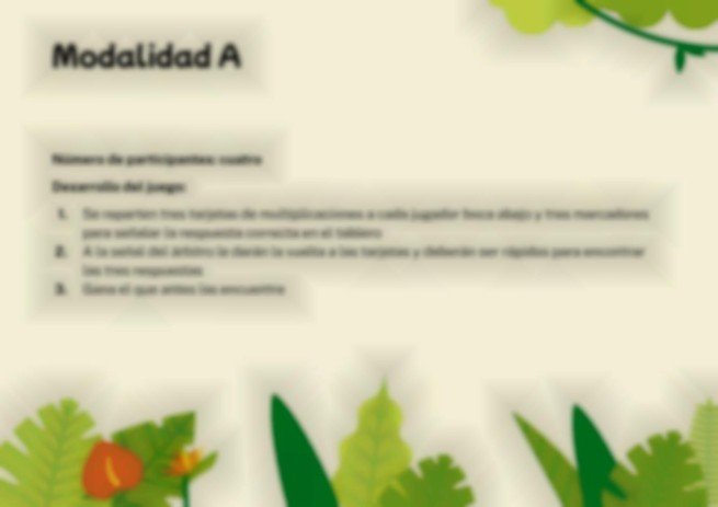 Plantilla de presentación Las tablas de multiplicar desde el ABJ. El lince