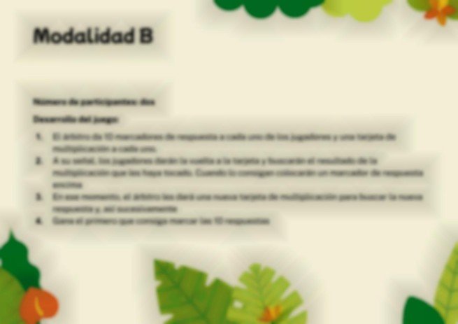 Plantilla de presentación Las tablas de multiplicar desde el ABJ. El lince