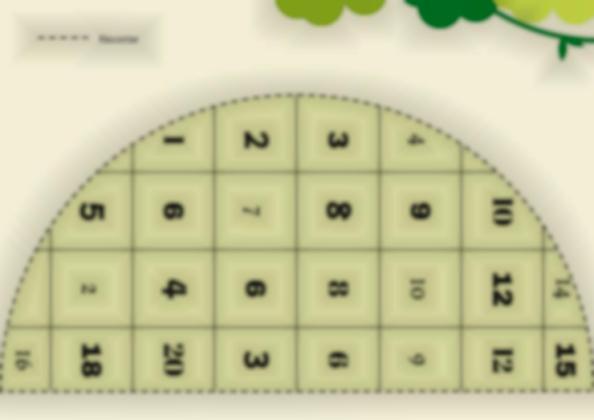 Plantilla de presentación Las tablas de multiplicar desde el ABJ. El lince