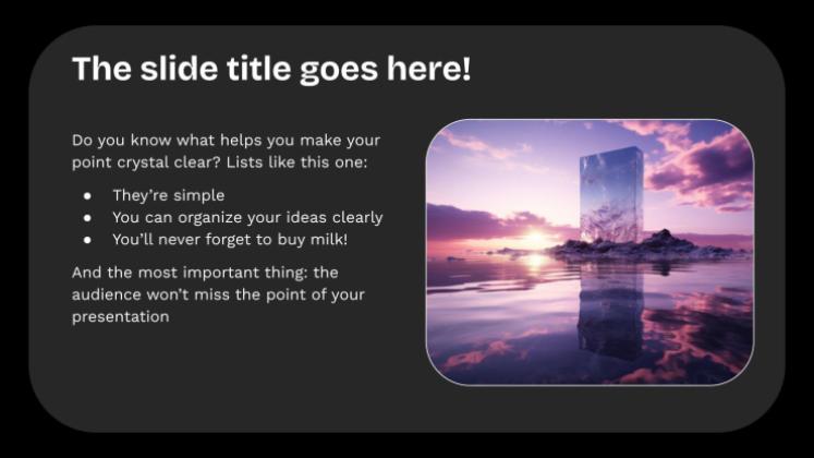 Modelo de apresentação Prompts de escritura