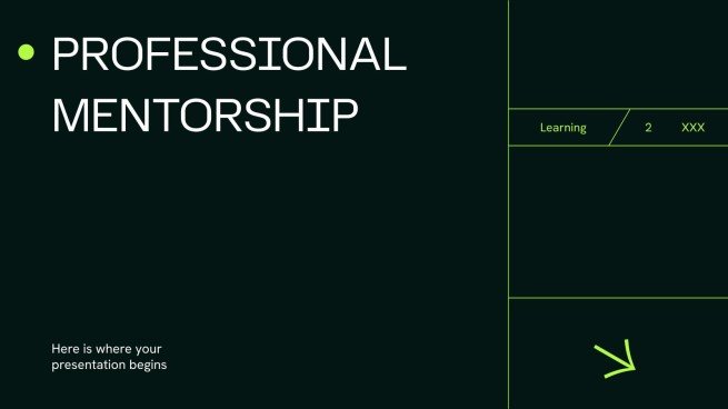 Modelo de apresentação Mentoria Profissional