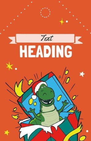 Modelo de apresentação Etiqueta de presente de Natal de Toy Story