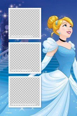 파스텔 신데렐라 포토 콜라주 프레젠테이션 템플릿