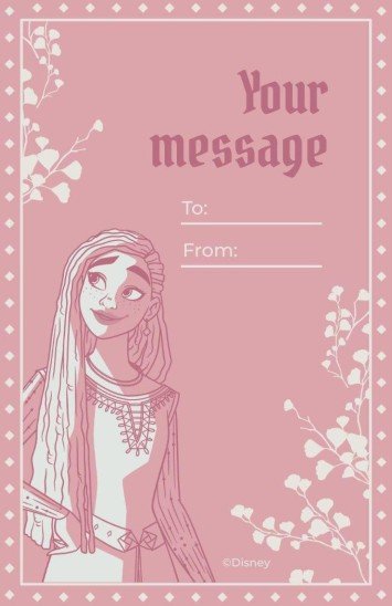 Handgezeichnete Geschenkanhänger Präsentationsvorlage