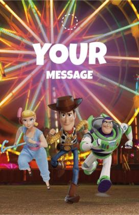 Étiquette de cadeau d'anniversaire Toy Story Modèles de présentation