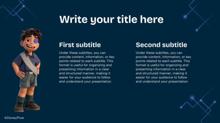 Elio Präsentationsvorlage