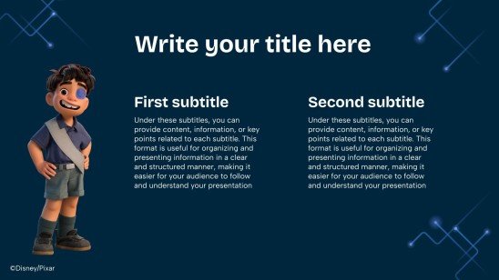 Elio Präsentationsvorlage