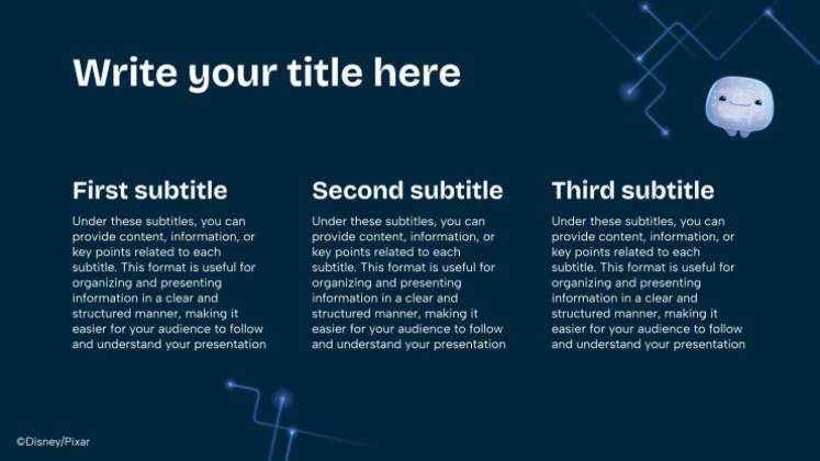 Elio Präsentationsvorlage