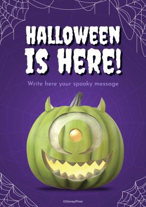 Carte d’Halloween Monstres Modèles de présentation