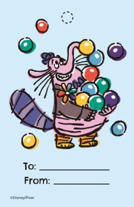 Étiquette-cadeau Vice-Versa Modèles de présentation