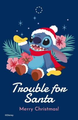 Stitch Weihnachts-Geschenkanhänger Präsentationsvorlage