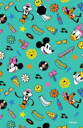 Plantilla de presentación Etiqueta de regalo de cumpleaños de Mickey Mouse