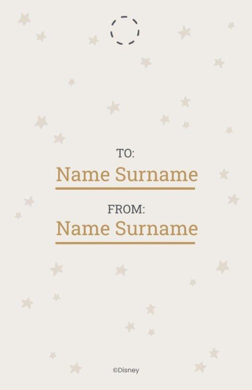 Stitch und Angel Valentinstags-Geschenkanhänger Präsentationsvorlage