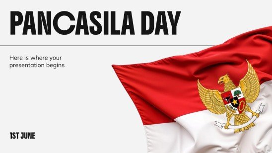 Journée Pancasila Modèles de présentation