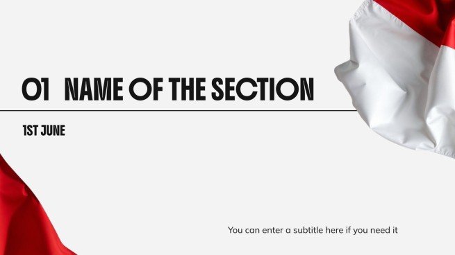 Journée Pancasila Modèles de présentation