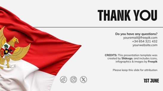 Journée Pancasila Modèles de présentation