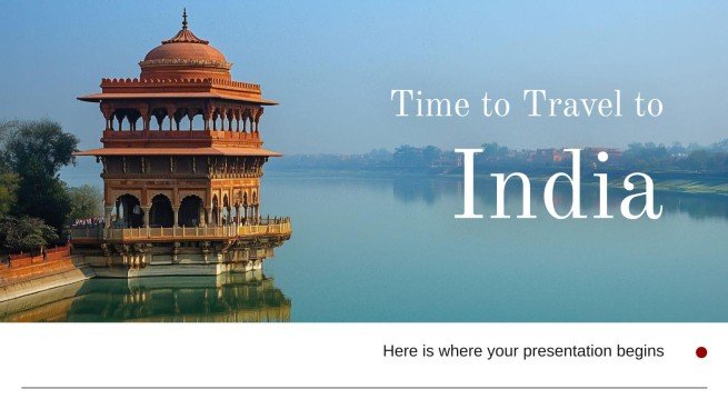 Google Slides & PowerPoint templates for travel guides