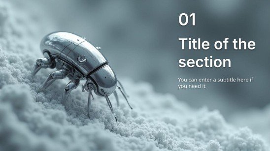 Nanorobotics presentation template 