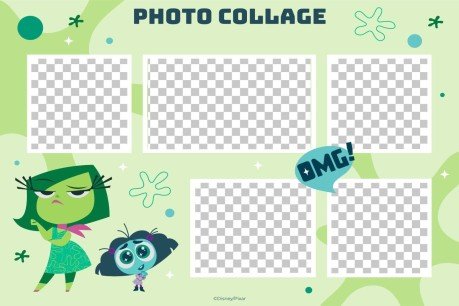 Collage photo Vice-Versa 2 Modèles de présentation