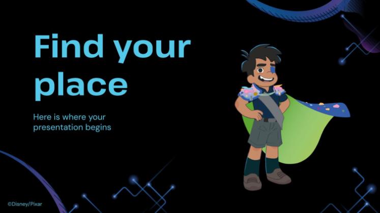 Modelo de apresentação Aventuras do Elio