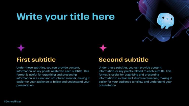 Modelo de apresentação Aventuras do Elio