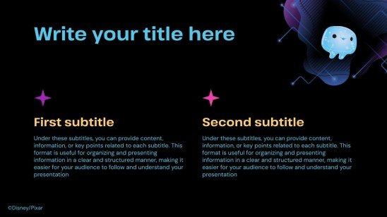 Modelo de apresentação Aventuras do Elio