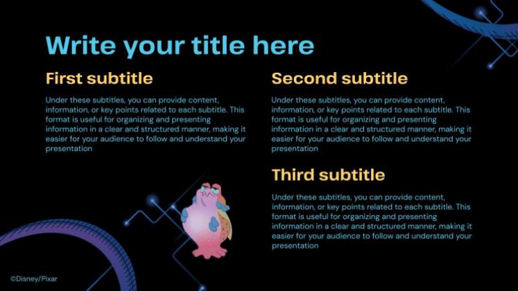 Modelo de apresentação Aventuras do Elio