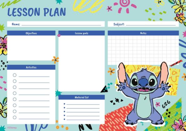 Lilo & Stitch Unterrichtsplan Präsentationsvorlage