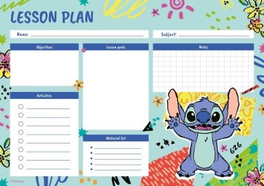 Lilo & Stitch Unterrichtsplan Präsentationsvorlage