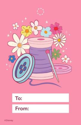 Étiquette-cadeau Clochette Modèles de présentation