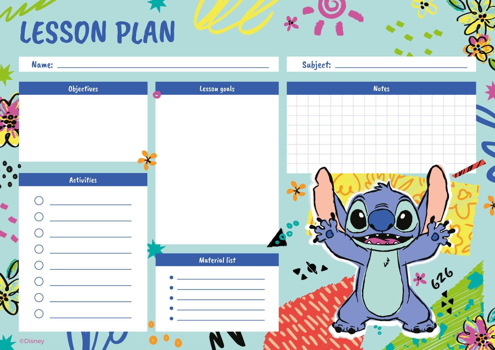 Lilo and stitch lesson