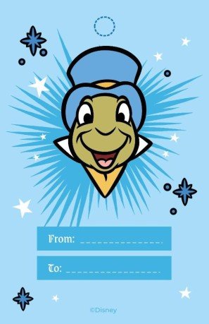 Étiquette-cadeau Pinocchio Modèles de présentation