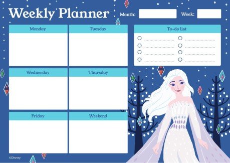 Modelo de apresentação Planejador do Frozen Ice Adventure