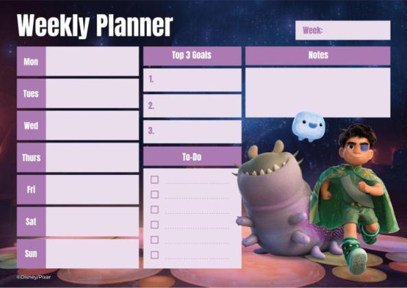 Elio Weekly Planner Planner presentation template 