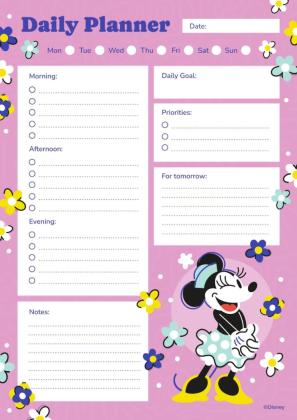 Minnie Planer Präsentationsvorlage