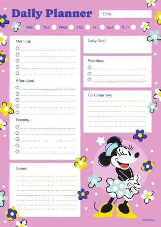 Minnie Planer Präsentationsvorlage