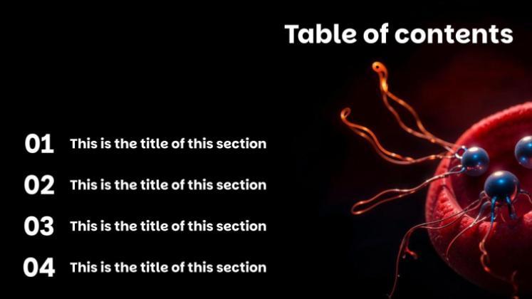 Understanding Nanorobotics presentation template 