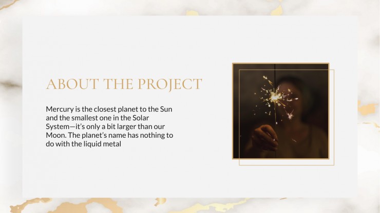 New Year Goals presentation template