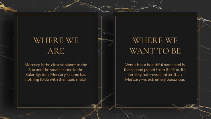 New Year Goals presentation template
