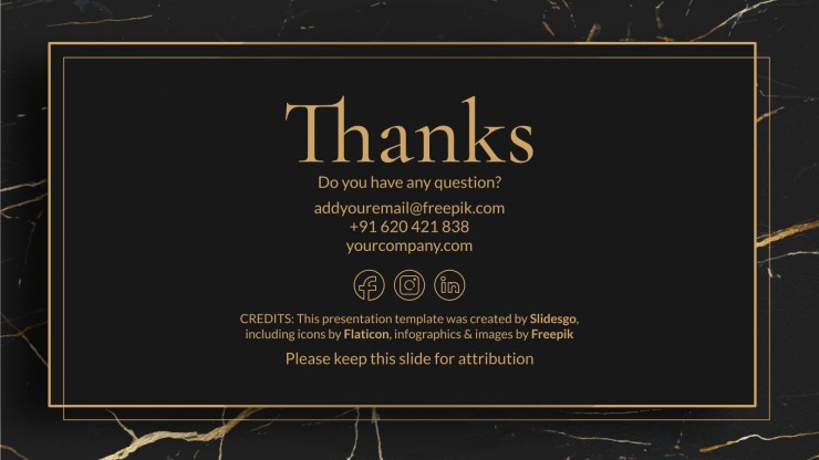 New Year Goals presentation template