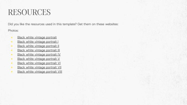 Modelo de apresentação Velha Hollywood