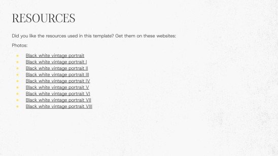Modelo de apresentação Velha Hollywood