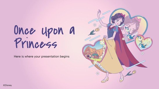 Plantilla de presentación Érase una vez una princesa