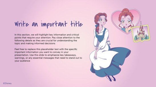 Plantilla de presentación Érase una vez una princesa