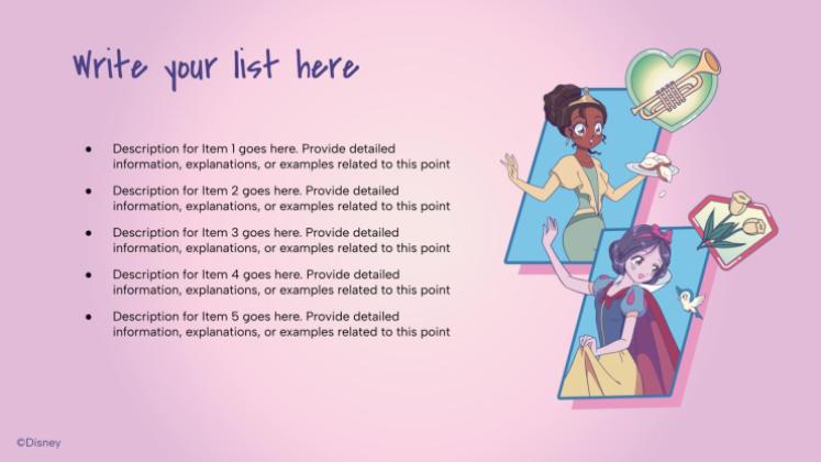 Plantilla de presentación Érase una vez una princesa