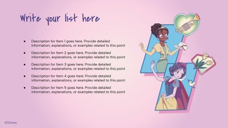 Plantilla de presentación Érase una vez una princesa