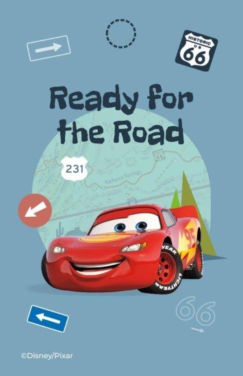 Cars Gift Tag presentation template 