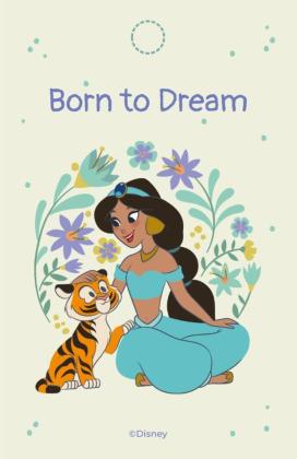 Modelo de apresentação Etiqueta de presente de primavera das Princesas Disney