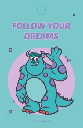 Boo and Sulley Gift Tag presentation template 