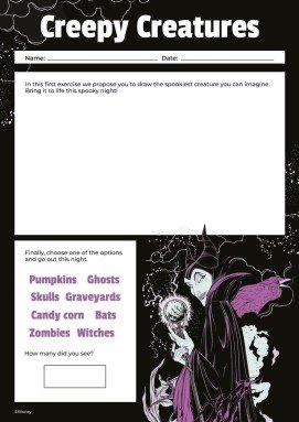 Maleficent Arbeitsblatt Präsentationsvorlage